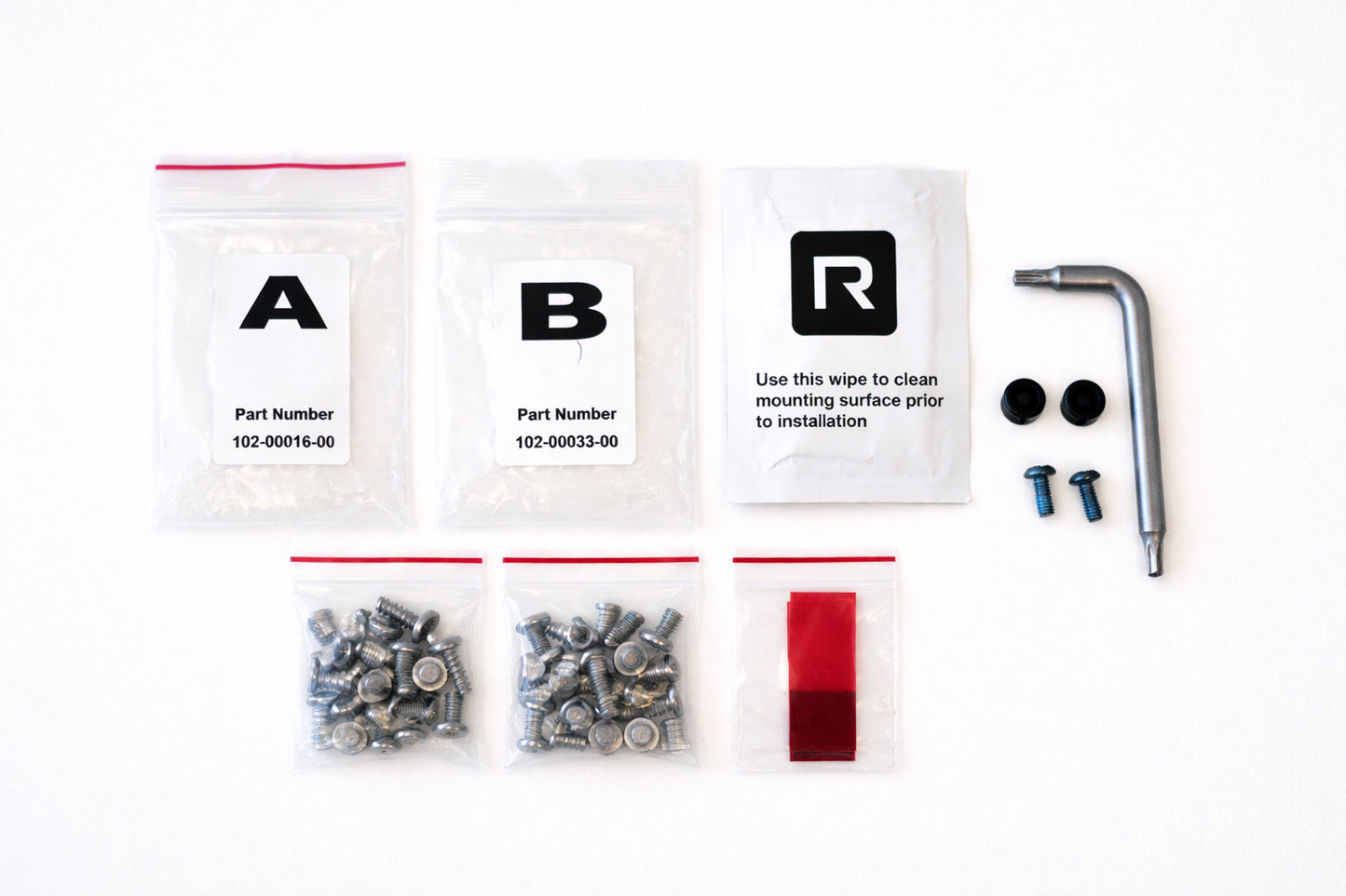 Replacement Bracket and Fastener Set